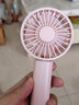 无印良品（MUJI）便携手持风扇 949643 LA13CC0S 粉色 型号：MS-HFP1CN 约68×33×148mm 实拍图