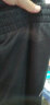 李宁（LI-NING）运动裤男裤子休闲裤春夏季薄款男士长裤篮球透气跑步高弹束脚卫裤 标准黑【速干直筒】 2XL(185/88A) 实拍图