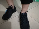 安踏女鞋运动鞋女士夏秋季皮面防泼水跑步鞋轻便休闲学生体测跳绳鞋子 【皮面防泼水】安踏白/淡灰-4 37.5 实拍图