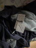 安与·洛施琪 ins风可爱少女海边仙气保守学生新款遮肚显瘦小胸泳衣女夏 灰蓝  XL ( 建议115-125斤 ) 晒单实拍图