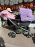 博格步（BUGABOO）【新品】 FOX5博格步高景观婴儿推车可坐可躺双向儿童推车 天文紫蓬-黑座布 石墨灰车架 晒单实拍图