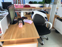 丞懿家具办公家具职员办公桌椅组合屏风员工工位简约现代卡座电脑桌椅套装 干字型六人位含椅 实拍图