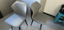 全友家居岩板餐桌家用多功能可伸缩圆餐桌椅子现代简约吃饭方桌670120 灰色|岩板|A餐桌1.4m+餐椅B灰色4 实拍图