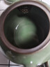 灵青坊青瓷茶壶单壶陶瓷全手工泡茶壶哥窑冰裂开片大号西施壶一壶两杯 哥窑梅子青一壶两杯 270ml 实拍图