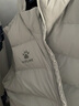 卡尔美（KELME）秋冬运动棉衣男足球训练棉马甲休闲保暖防寒背心棉服棉袄 浅灰(爪子logo) XL 实拍图