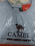 骆驼（CAMEL）长袖圆领套头卫衣女宽松休闲运动打底衫 J23CZ0L5064 晨曦紫 XXL 实拍图