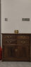 寻古红木家具非洲鸡翅木（学名：非洲崖豆木）餐边柜实木新中式厨房卧室收纳储物柜斗柜床尾柜Q 长86*宽35*高82cm 实拍图