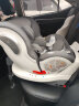 感恩（ganen）儿童安全座椅0-4-12岁360度旋转 ISOFIX升级侧防 西亚 银月灰 实拍图