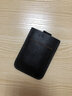 歌若拉2026新款卡包男式超薄真皮便捷收纳银行卡夹装银放卡钱包公交卡套 经典黑-头层牛皮 实拍图