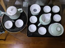 唯古潮汕功夫茶具套装家用小套青瓷茶盘茶壶盖碗茶杯陶瓷茶船办公茶海 盖碗茶壶12件套（普通包装） 实拍图