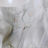 戴维贝拉（DAVE＆BELLA）唐装中国风儿童汉服女童夏季民族服装古装女宝宝连衣裙旗袍裙子 灰绿 110cm（建议身高100-110cm） 实拍图