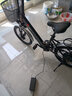 凤凰（Phoenix）电动自行车成人男女士锂电池电动车新国标小型助力电瓶车电单车 R3黑色【单速】20寸辐条轮 15AH电动续航45公里 实拍图