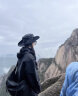 骆驼（CAMEL）三防冲锋衣2023男女三合一可拆卸防风防水防污外套 AD12263514，幻影黑，男女同款 XL 实拍图