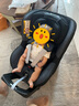 宝得适（BRITAX）宝宝儿童安全座椅0-4岁360度旋转汽车ISOFIX硬接口双面骑士PLUS i-Size牛仔蓝-正反各6档角度 实拍图