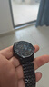 马克华菲（FAIRWHALE）手表机械表全自动镂空男士手表防水夜光男表瑞士品质腕表圣诞礼物 黑壳蓝钉钢带 实拍图