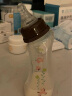 M&M弧形玻璃奶瓶 防胀气新生婴儿奶瓶 小宝宝喝水标准口径奶瓶MM奶瓶 150ml+ 240ml 【2*S号+2*M号】 晒单实拍图