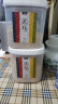 CCKO 米桶防虫防潮密封家用米缸米罐收纳箱储米罐 5KG方形密封米桶 5L 实拍图
