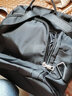 姗丝唯新款双肩包女士牛津布背包韩版大容量防盗轻便旅行绣花双肩背包 黑色 实拍图