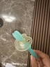 哈咔（haakaa）宝宝训练牙刷硅胶软毛0-1-2-3岁婴儿幼儿口腔清洁360度儿童乳牙刷 橡皮粉 实拍图