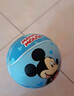 迪士尼儿童篮球皮球女生3号5号拍拍球幼儿园专用蓝球爱莎女孩球类玩具 5号蓝色米奇篮球送气筒 实拍图