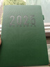 慢作 2025年日程本365天日历记事本每日计划本时间管理效率手册加厚年历本日记本笔记本子文具可定制 竖纹-魅惑红/360页 A5 实拍图