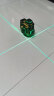 邑威（YIWEI） 红外线水平仪 高精度绿光十二线强光蓝光激光平水仪 贴墙贴地铺砖测量工具 【工程级】绿光16线+超大锂电*2+9件套豪华配件 实拍图