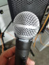 SHURE 舒尔人声话筒舞台演出唱歌直播K歌录音麦克风 SM58+6米线卡农母到6.5大二芯 实拍图