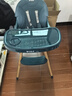 优乐博（ULOP）欧式榉木宝宝餐椅实木婴儿餐桌椅学坐椅儿童坐立神器小孩吃饭座椅 实拍图