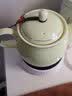 宋汇 陶瓷泡茶壶过滤网茶叶壶花茶壶茶具红茶泡茶器青瓷茶具套装带托盘 柠檬黄茶壶550ml 实拍图