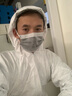杜邦(DU PONT)防护服隔离服无尘防尘服连体一次性防护衣隔离衣特卫强静电衣XXL码1422A(TBM001) 实拍图