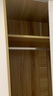 栩苏尔【现货闪发】  衣柜北欧推拉门衣柜经济型榉木腿卧室两门小衣柜 实木板材生态板（暖白色） 两门长140高190深50cm 实拍图