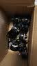 冰禹 BY-7081 轻音耐磨黑色脚轮 工业万向轮金钻轮滑轮平板轮子 2寸定向轮（2只/包） 实拍图
