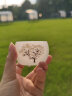 陶致 定制琉璃茶杯姓氏主人杯玉瓷茶盏功夫茶具刻字盖碗公道杯伴手礼 琉璃变色樱花单杯-白 实拍图