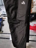 伯希和户外冲锋裤男女士秋冬滑雪防风加厚保暖登山长裤11040201黑XL 晒单实拍图