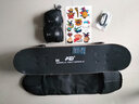 AD 滑板四轮双翘板成人儿童青少年初学者专业男女滑板车生日礼物 时空之缝大轮【护具+礼包】 滑板套装 实拍图