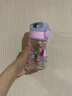 SIGG瑞士sigg希格儿童水杯tritan吸管杯夏季宝宝水杯喝水防呛防摔家用 粉色小马【Tritan】350ml 实拍图