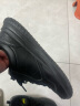 斯凯奇（Skechers）男士绑带商务休闲鞋透气耐磨210835 全黑色BBK 41.5  实拍图