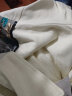 艾梵斯贝中国风时尚潮流男士刺绣工装夹克宽松加棉复古冬季牛仔衣外套棉服 米白色 M 晒单实拍图