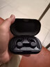 wedoking 运动蓝牙耳机5.0跑步健身骑手外卖防水洗澡冲凉听歌对耳双耳无线挂耳式苹果安卓TWS耳机 黑色 通用 实拍图