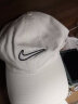 耐克（NIKE） 帽子 网球帽子男女户外运动帽高尔夫遮阳帽可调节鸭舌帽 白色黑标943091-100 实拍图