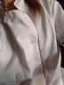 窈嘉厨师服短袖餐饮酒店食堂厨师工作服舒适透气饭店男女厨师服定制 套餐三（单上衣+帽子+围裙） L 【建议体重110-130】 实拍图