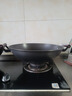 古釜（GUFU）双耳圆底铸铁锅家用无涂层大口径炒菜锅传统老式生铁锅燃气明火用 【双耳圆底锅】开锅发货 38cm 实拍图