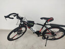 WELLCLS死飞自行车男公路车山地车实心胎成人变速单车弯把女学生WELLCLS 27速一体轮黑红色【带骑行豪礼】 26寸【适合身高165-185cm】 实拍图