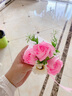 小妮秋2025新款手工diy生日礼物实用礼品送女友女孩闺蜜康乃馨香皂花束 3朵花束（粉色） 实拍图
