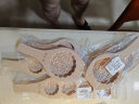 焙小爱 木质月饼模具冰皮广式月饼模子 家用不粘南瓜饼馒头模具加深立体 1孔-长城花福 实拍图