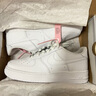 耐克（NIKE）AIR FORCE 1 LE GS 运动空军一号休闲运动板鞋 DH2920-111 女子白色 39 实拍图