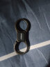 中邦（JOBON）汽车钥匙扣创意双头双环男女腰挂钥匙扣汽车装饰挂件钥匙链锁匙扣钥匙圈钥匙环 ZB-058-黑色 实拍图