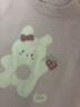 戴维贝拉（DAVE＆BELLA）小童毛衣男童上衣雪尼尔半边绒女童衣服儿童针织衫春秋宝宝套头衫 紫粉色 120 cm（建议身高110-120cm） 实拍图