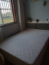 简翔（JIANXIANG）床实木双人床高箱储物床现代简约主卧婚床卧室家具板式床 暖白色+8厘米3E硬棕垫 1.5*2米【环保板】 实拍图