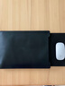 MOYIEAKAN 笔记本保护套13.3英寸15.6/14英寸内胆包 适用于苹果Macbook Pro M1保护壳air M2新款商务皮套 超薄款-商务黑【皮纹】 13.3英寸 实拍图